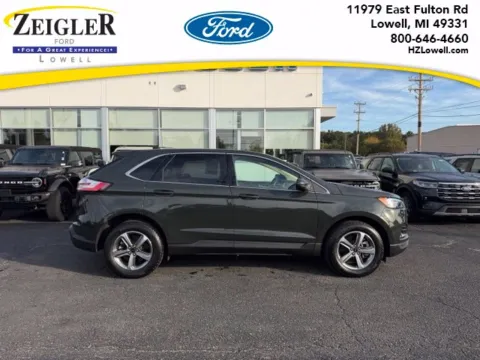 Green 2024 Ford Edge SEL for sale in Lowell, MI