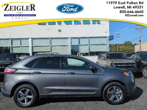 Gray 2024 Ford Edge SEL for sale in Lowell, MI