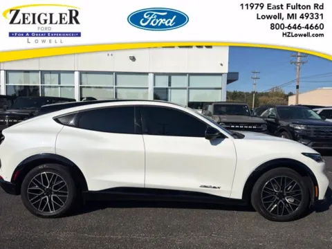 White 2024 Ford Mustang Mach-E Premium for sale in Lowell, MI