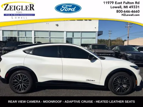 White 2024 Ford Mustang Mach-E Premium for sale in Lowell, MI