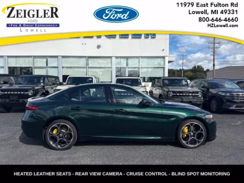Green 2021 Alfa Romeo Giulia Ti Sport for sale in Lowell, MI