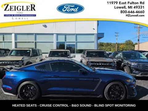 Blue 2019 Ford Mustang Shelby GT350 for sale in Lowell, MI