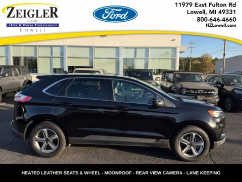 Black 2024 Ford Edge SEL for sale in Lowell, MI