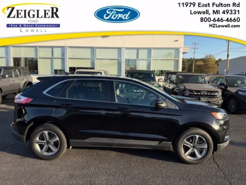 Black 2024 Ford Edge SEL for sale in Lowell, MI
