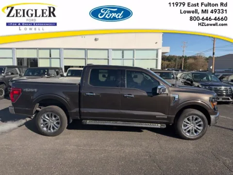 Brown 2024 Ford F-150 XLT for sale in Lowell, MI