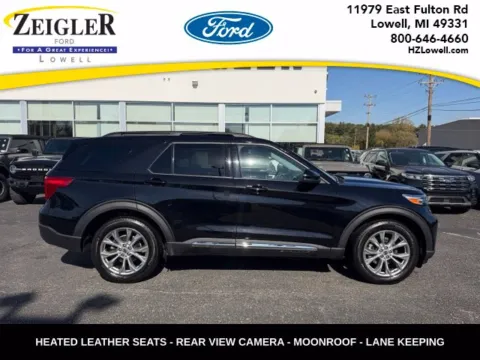 Black 2024 Ford Explorer XLT for sale in Lowell, MI