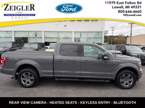 Gray 2018 Ford F-150 XLT for sale in Lowell, MI