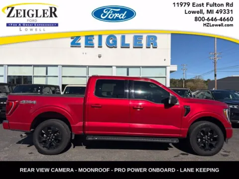 Red 2022 Ford F-150 XLT for sale in Lowell, MI