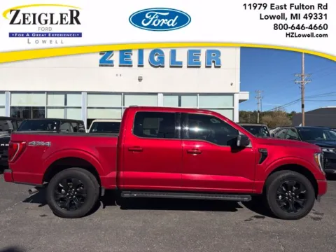Red 2022 Ford F-150 XLT for sale in Lowell, MI