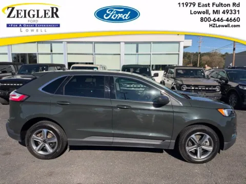 Green 2024 Ford Edge SEL for sale in Lowell, MI