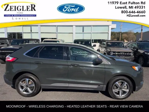 Green 2024 Ford Edge SEL for sale in Lowell, MI