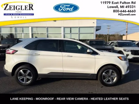 White 2024 Ford Edge SEL for sale in Lowell, MI
