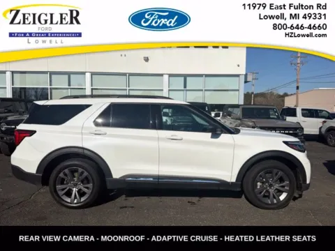 White 2025 Ford Explorer Active for sale in Lowell, MI