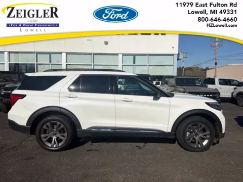 White 2025 Ford Explorer Active for sale in Lowell, MI