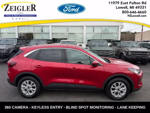Red 2023 Ford Escape Active for sale in Lowell, MI