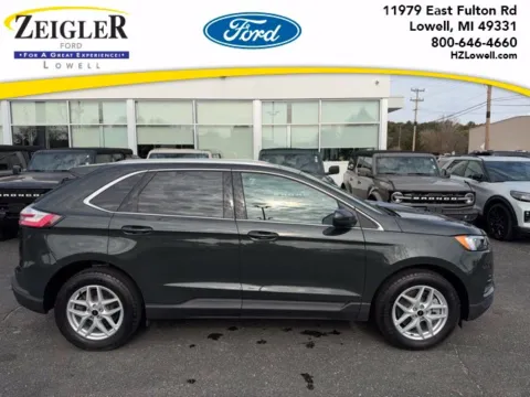 Green 2024 Ford Edge SEL for sale in Lowell, MI