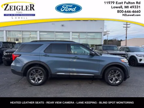 Blue 2025 Ford Explorer Active for sale in Lowell, MI