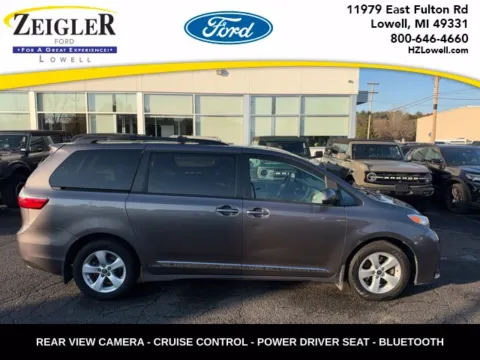 Gray 2020 Toyota Sienna LE for sale in Lowell, MI