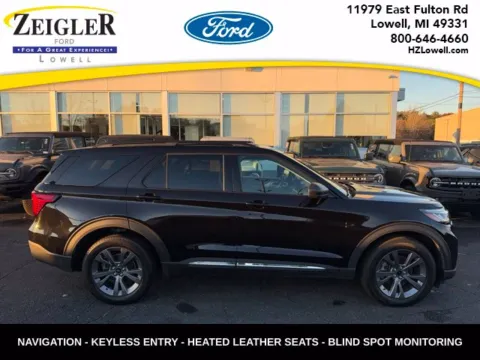 Black 2025 Ford Explorer Active for sale in Lowell, MI