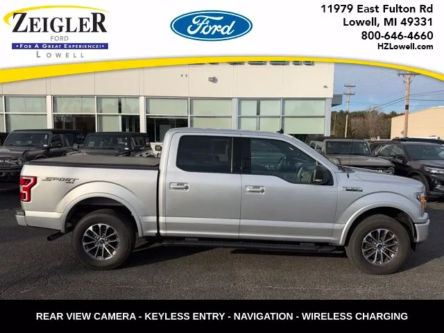 Silver 2019 Ford F-150 XLT for sale in Lowell, MI