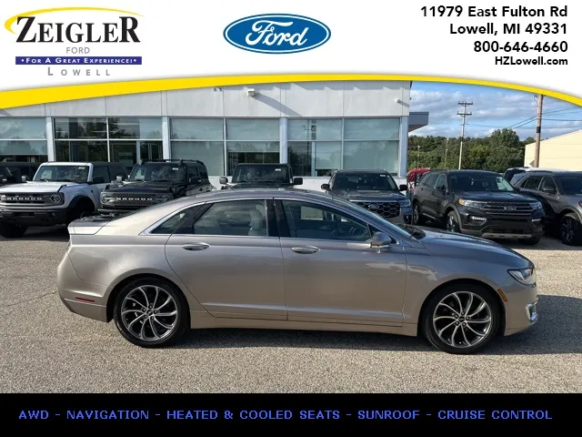Used 2019 Lincoln MKZ Reserve for sale in Lowell, MI at Zeigler