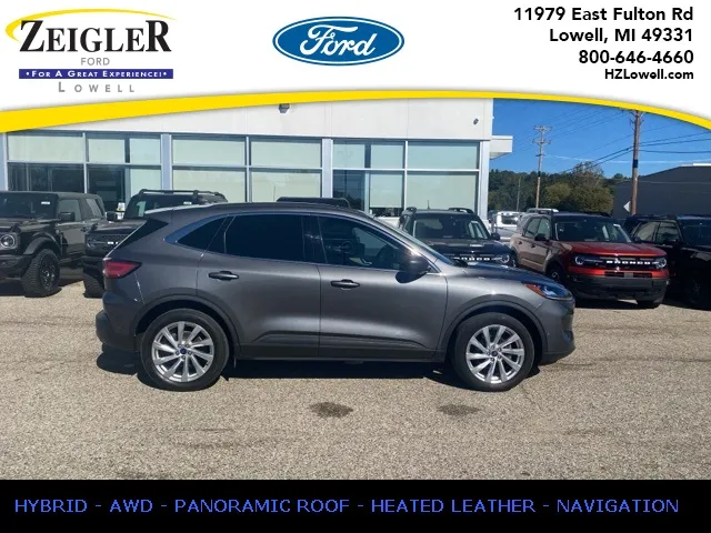 2021 Ford Escape Titanium Hybrid for sale in Lowell, MI