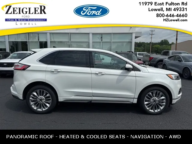 2022 Ford Edge Titanium for sale in Lowell, MI