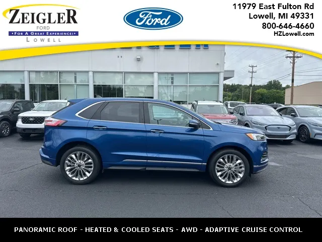 2022 Ford Edge Titanium for sale in Lowell, MI