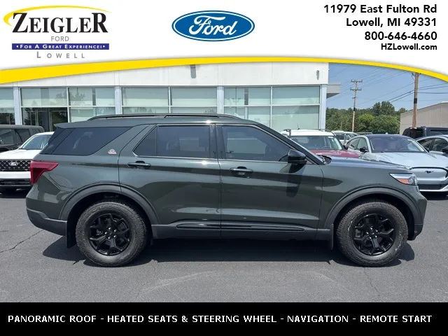 Green 2023 Ford Explorer Timberline for sale in Lowell, MI