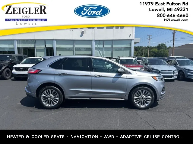 2022 Ford Edge Titanium for sale in Lowell, MI