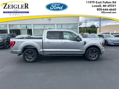 Silver 2023 Ford F-150 XLT for sale in Lowell, MI