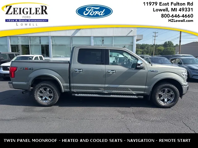 Silver 2019 Ford F-150 Lariat for sale in Lowell, MI