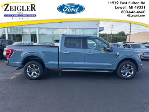 Blue 2023 Ford F-150 XLT for sale in Lowell, MI