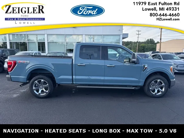 Blue 2023 Ford F-150 XLT for sale in Lowell, MI