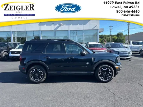 Blue 2023 Ford Bronco Sport Outer Banks for sale in Lowell, MI