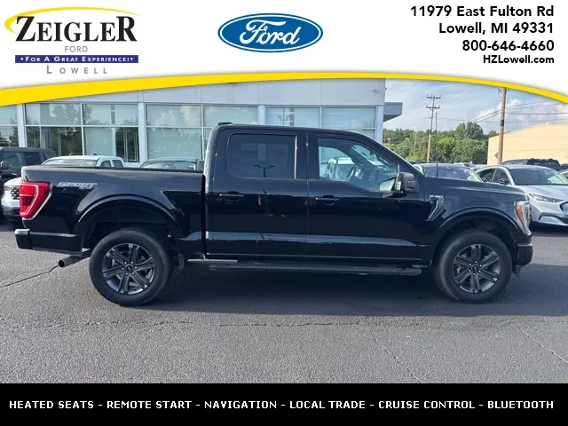 Black 2023 Ford F-150 XLT for sale in Lowell, MI