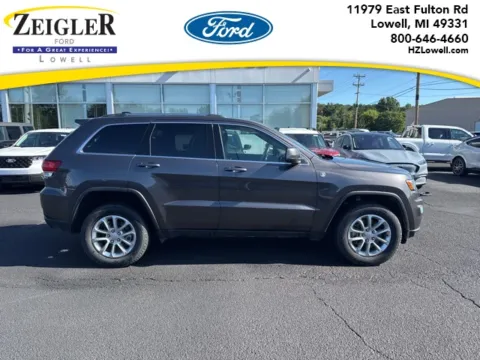 Gray 2021 Jeep Grand Cherokee Laredo E for sale in Lowell, MI