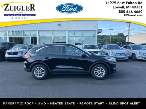 Black 2022 Ford Escape SE for sale in Lowell, MI