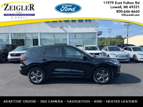 Black 2024 Ford Escape ST-Line Select for sale in Lowell, MI