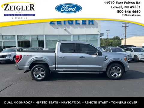 Silver 2023 Ford F-150 XLT for sale in Lowell, MI