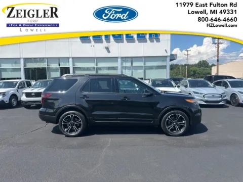 Black 2015 Ford Explorer Sport for sale in Lowell, MI