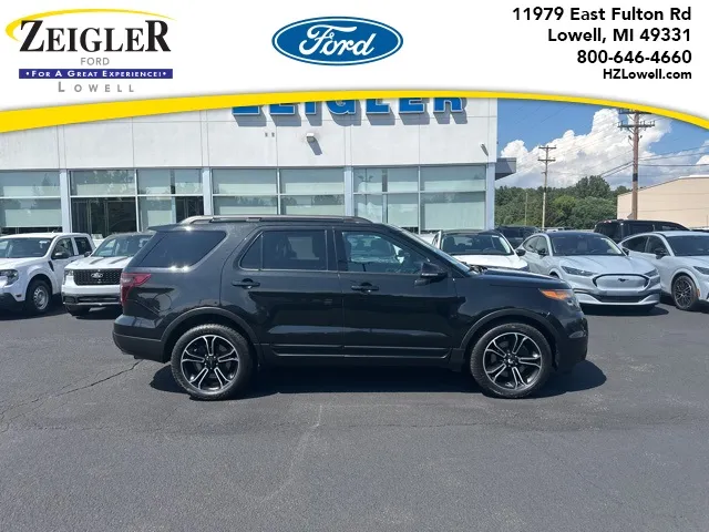 Black 2015 Ford Explorer Sport for sale in Lowell, MI