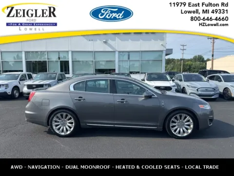 Gray 2012 Lincoln MKS for sale in Lowell, MI