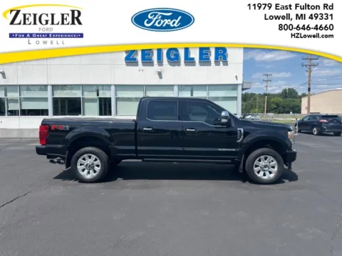 Black 2020 Ford F-350SD Platinum for sale in Lowell, MI