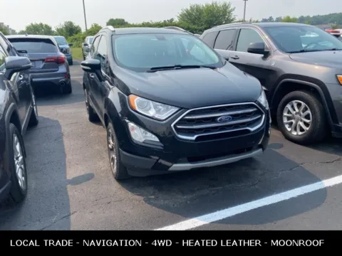 Black 2018 Ford EcoSport Titanium for sale in Lowell, MI