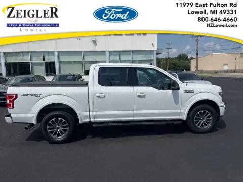 White 2019 Ford F-150 XLT for sale in Lowell, MI