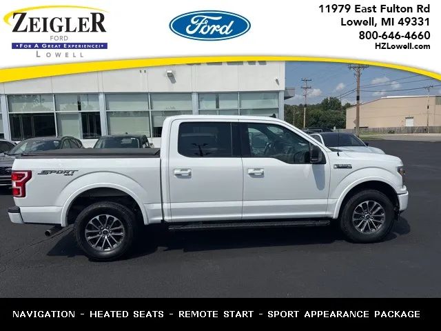 White 2019 Ford F-150 XLT for sale in Lowell, MI