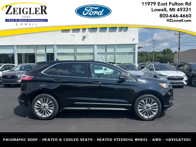 2022 Ford Edge Titanium for sale in Lowell, MI