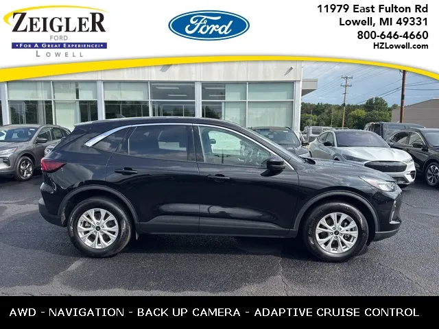 Black 2023 Ford Escape Active for sale in Lowell, MI