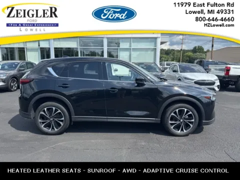 Black 2023 Mazda CX-5 2.5 S Premium Plus Package for sale in Lowell, MI